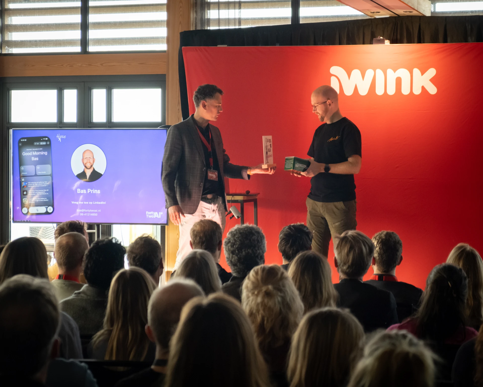 Simon Wisselink en Bas Prins op de IDTE2025