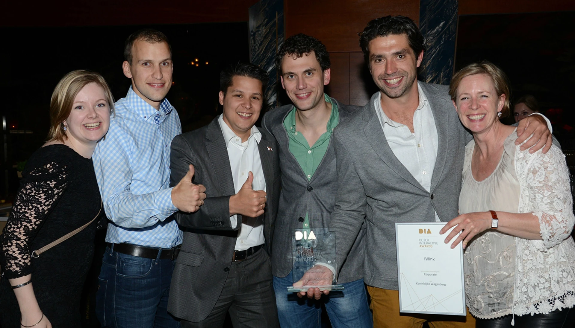Collega's van iWink