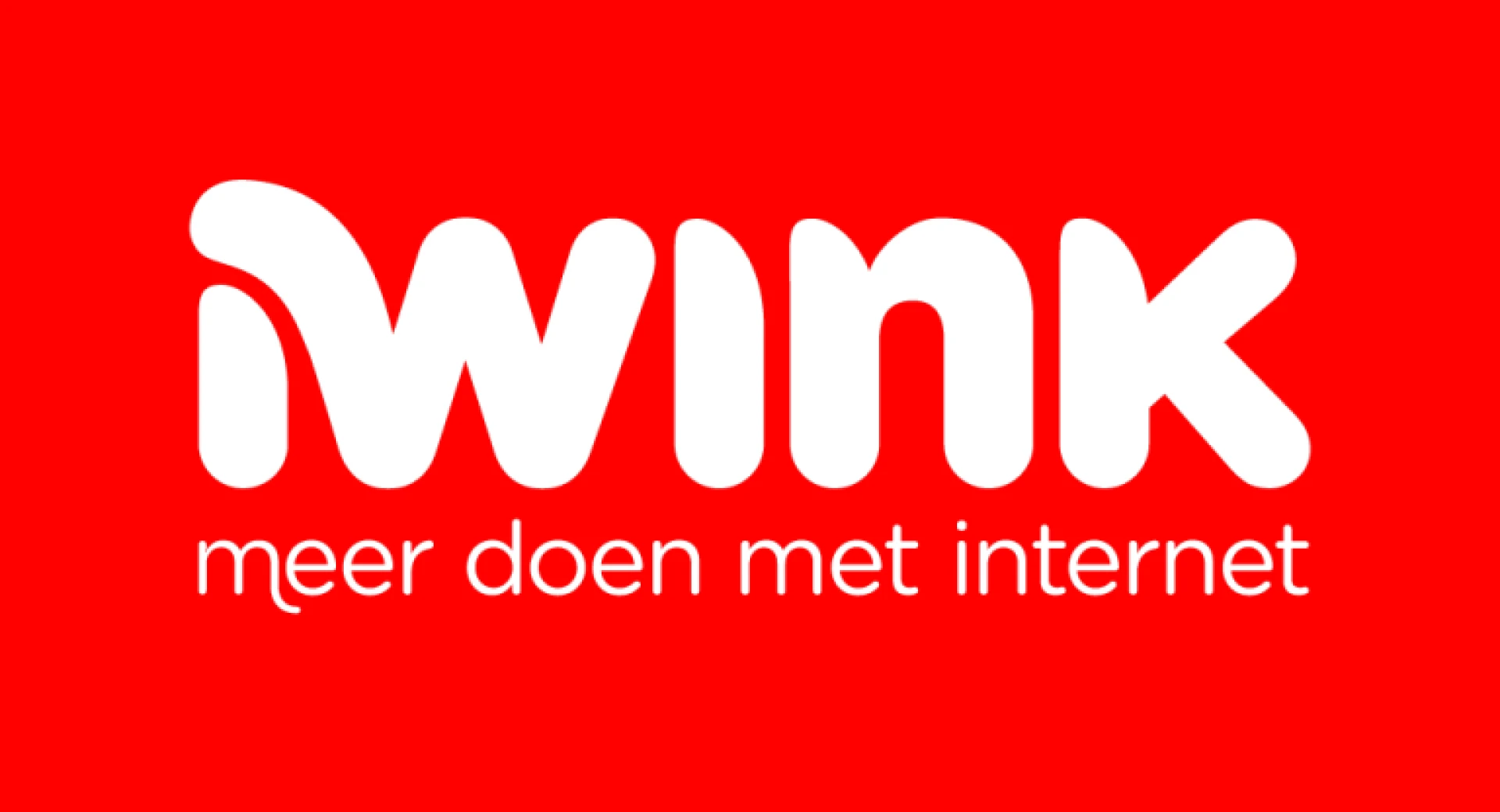 Rood logo met de tekst "iWink meer doen met internet".